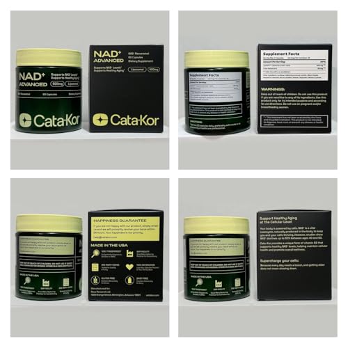 Liposomal NAD+ Supplement with Resveratrol – NMN Supplement Alternative – Third-Party Tested – Advanced NAD Resveratrol