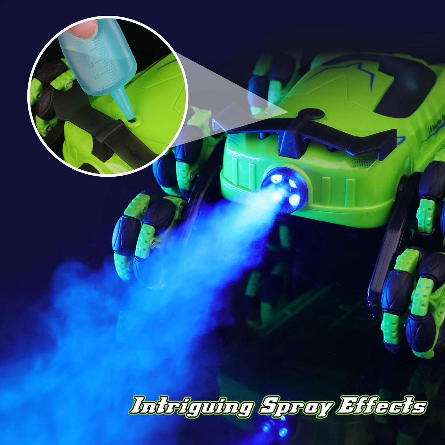 PREPOP Gesture Sensing RC Stunt Car, Birthday for Age 6 7 8-12 13+ Year Old Boys - Cool Toys for Kids, Hand Controlled Remote Control Twist Vehicle with Lights & Music, 4WD Rotating